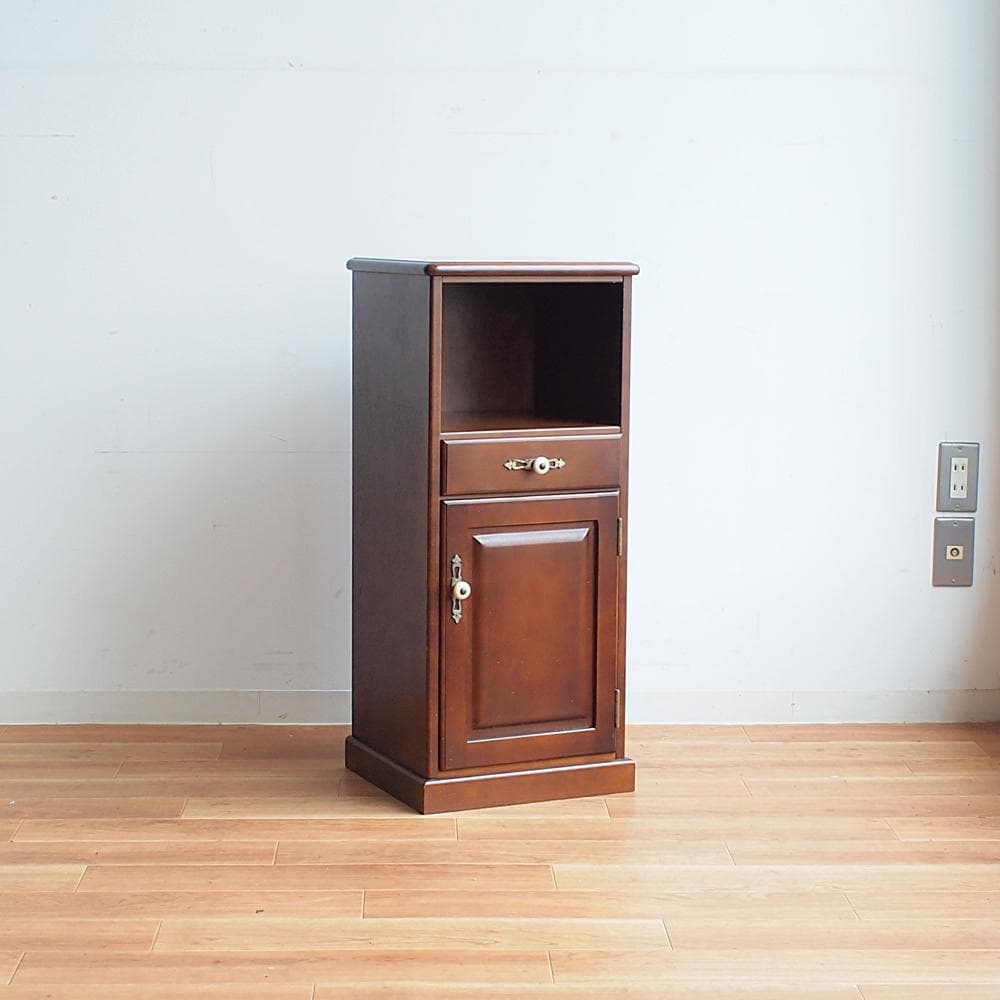 飛騨産業 キツツキ 電話台 チェスト キャビネット レトロ ビンテージ