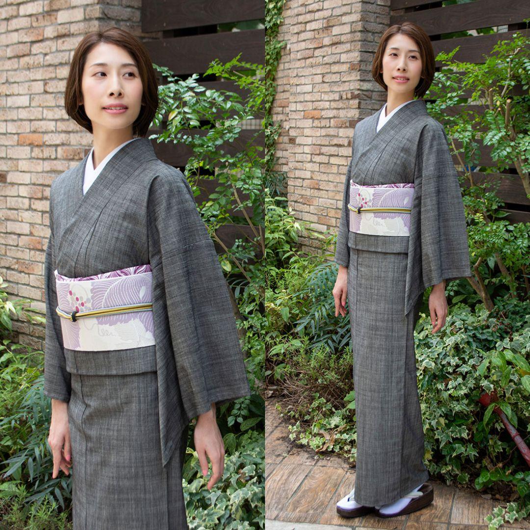 くるり デニム着物 Organic BlackSesame Mサイズ