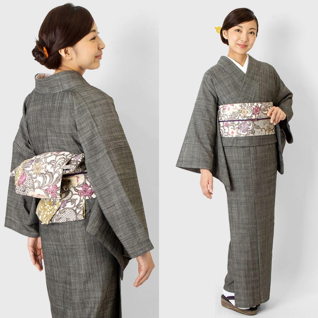 くるり デニム着物 Organic BlackSesame Mサイズ