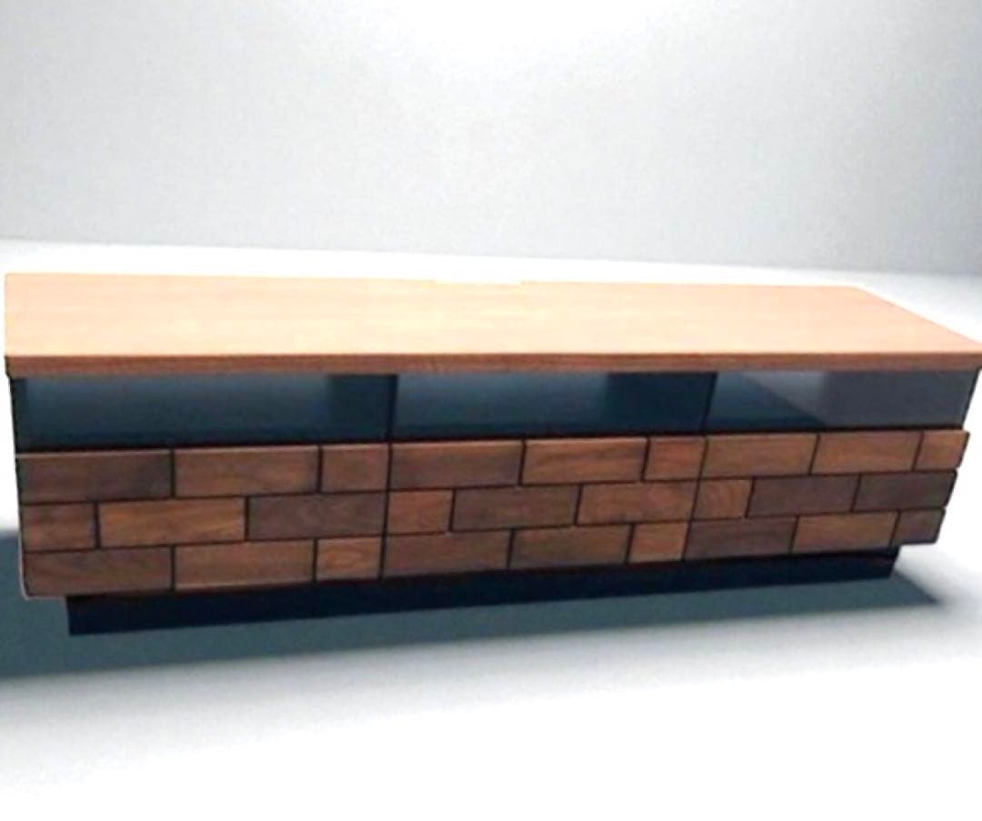 【送料込】美品 ニトリ ローボード ブロリック2 150B