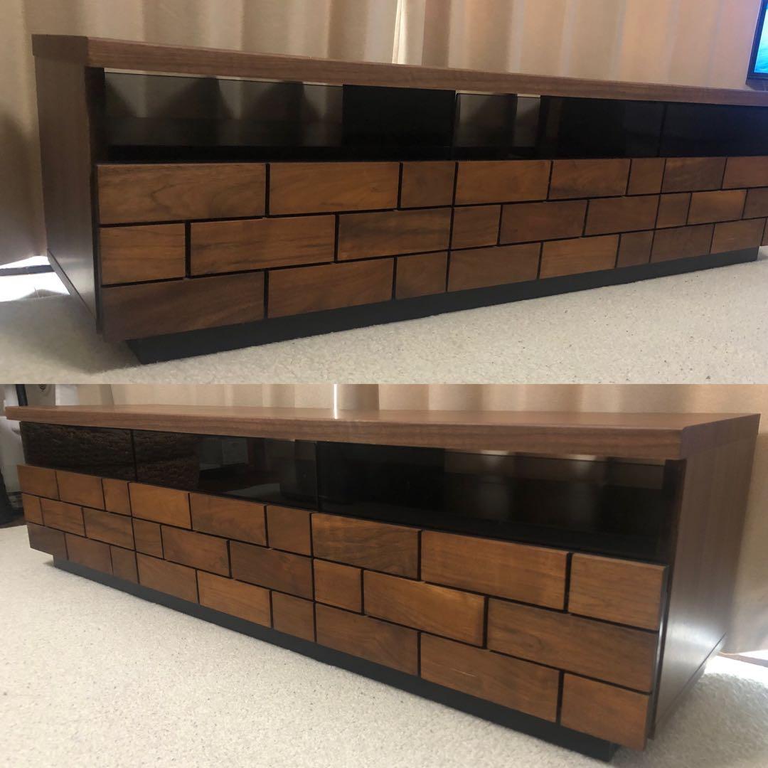 【送料込】美品 ニトリ ローボード ブロリック2 150B