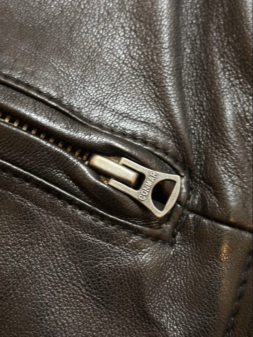 BANANA REPUBLIC ブラック レザー ジャケット