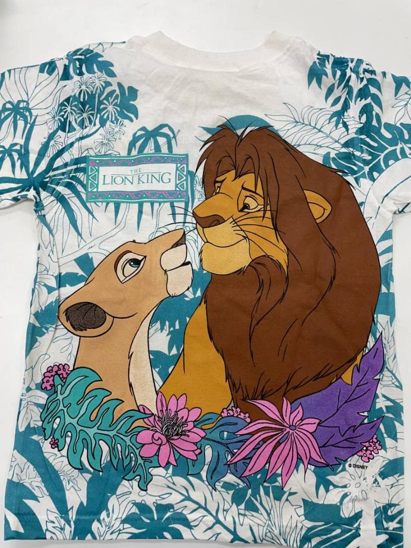 90s ディズニー The Lion King Tシャツ アニメ プロモーション