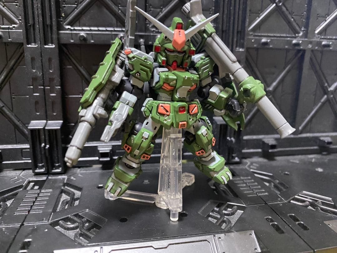 モビルスーツアンサンブル　FAガンダム7号機 改造塗装途中