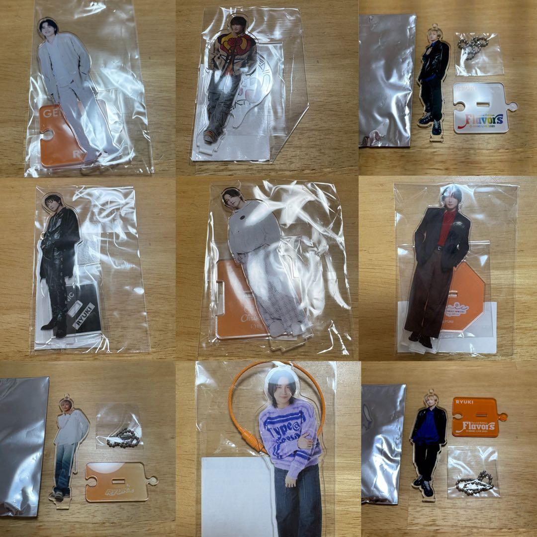 GENIC 小池竜暉 歴代アクスタ9体セット