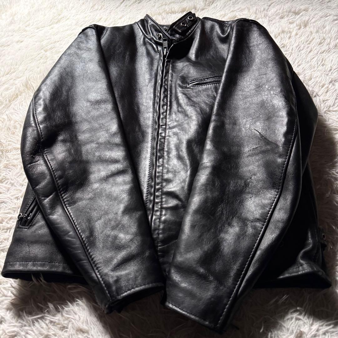 タ*0様 【米国製】schott ライダースジャケット　シングル　641 本革