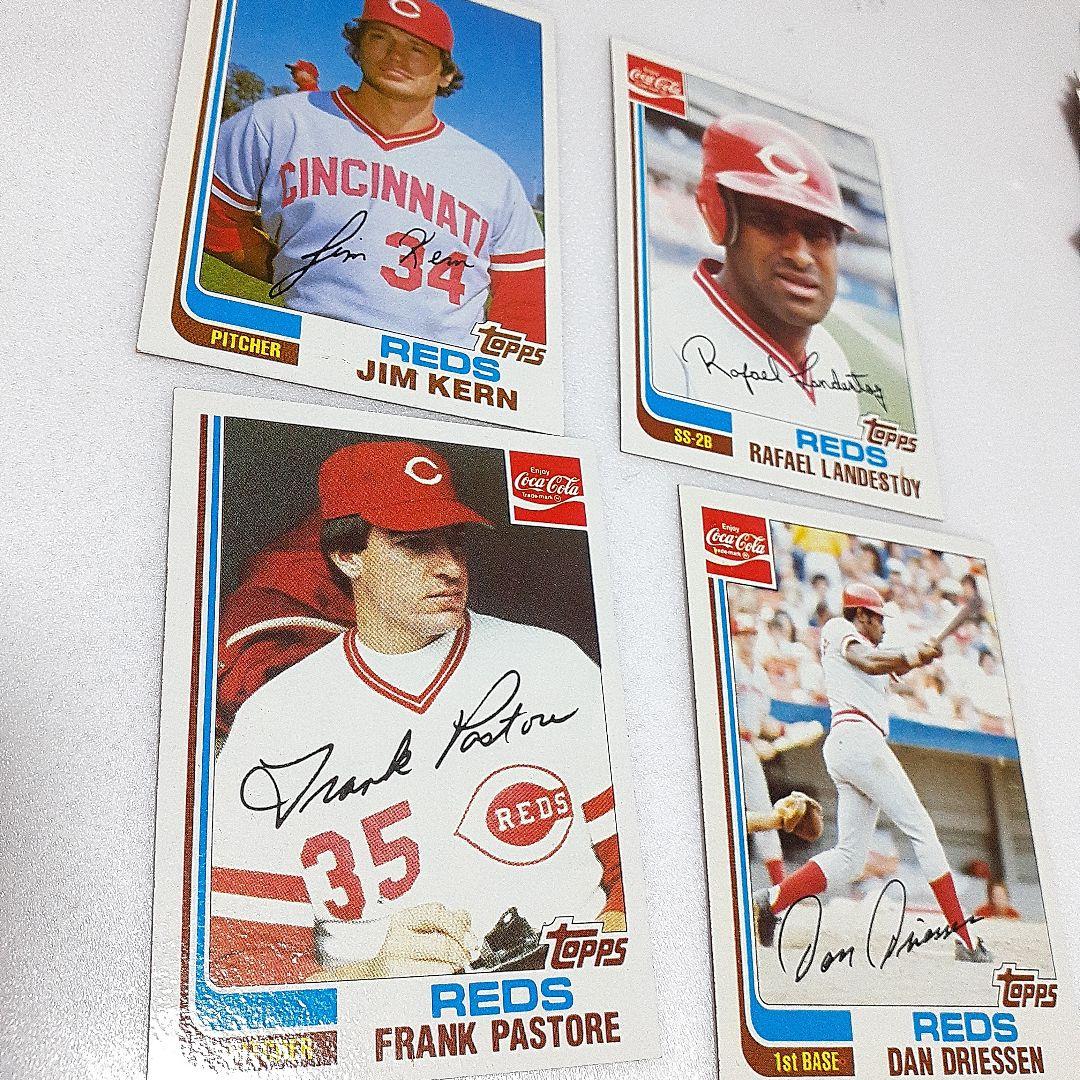 珍品　コカ・コーラ　野球カード　1982大リーグ