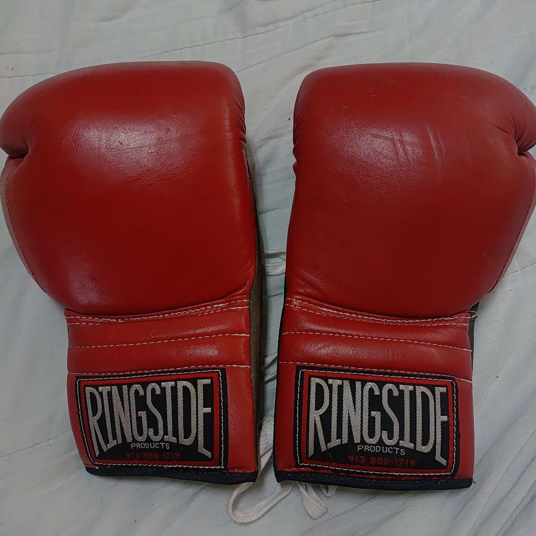 RINGSIDE ボクシンググローブ 赤
