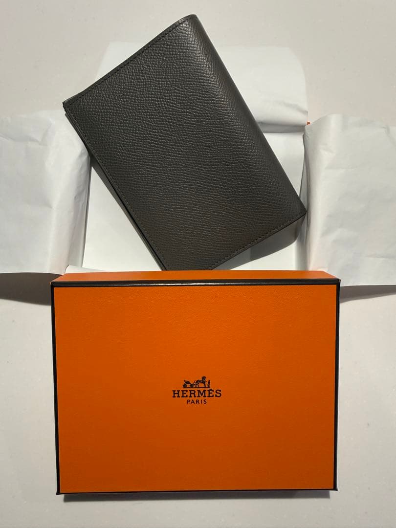 エルメス AGENDA GM グリ・エタン　手帳カバー