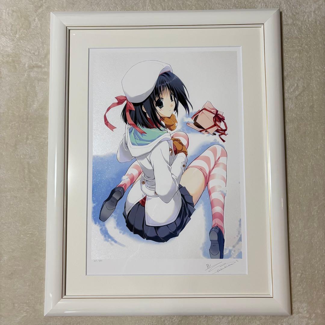 【美品】鈴平ひろ ST.VALENTINE’S DAY アールビバン 版画