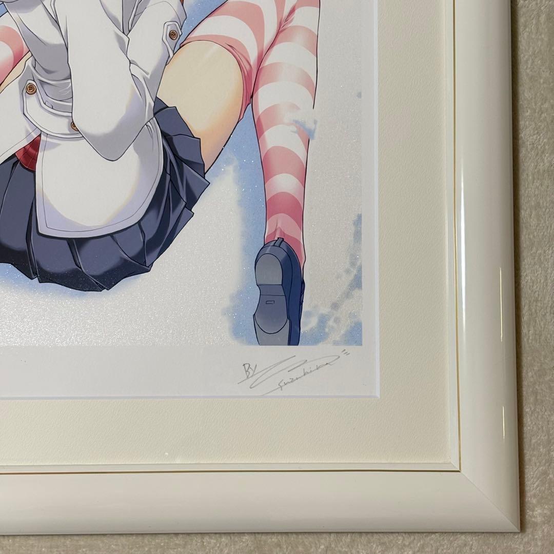 【美品】鈴平ひろ ST.VALENTINE’S DAY アールビバン 版画