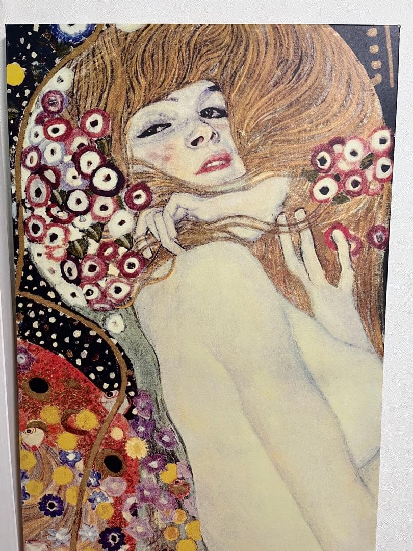 IKEA 水蛇 アートパネル gustav klimt グスタフ クリムト廃盤品
