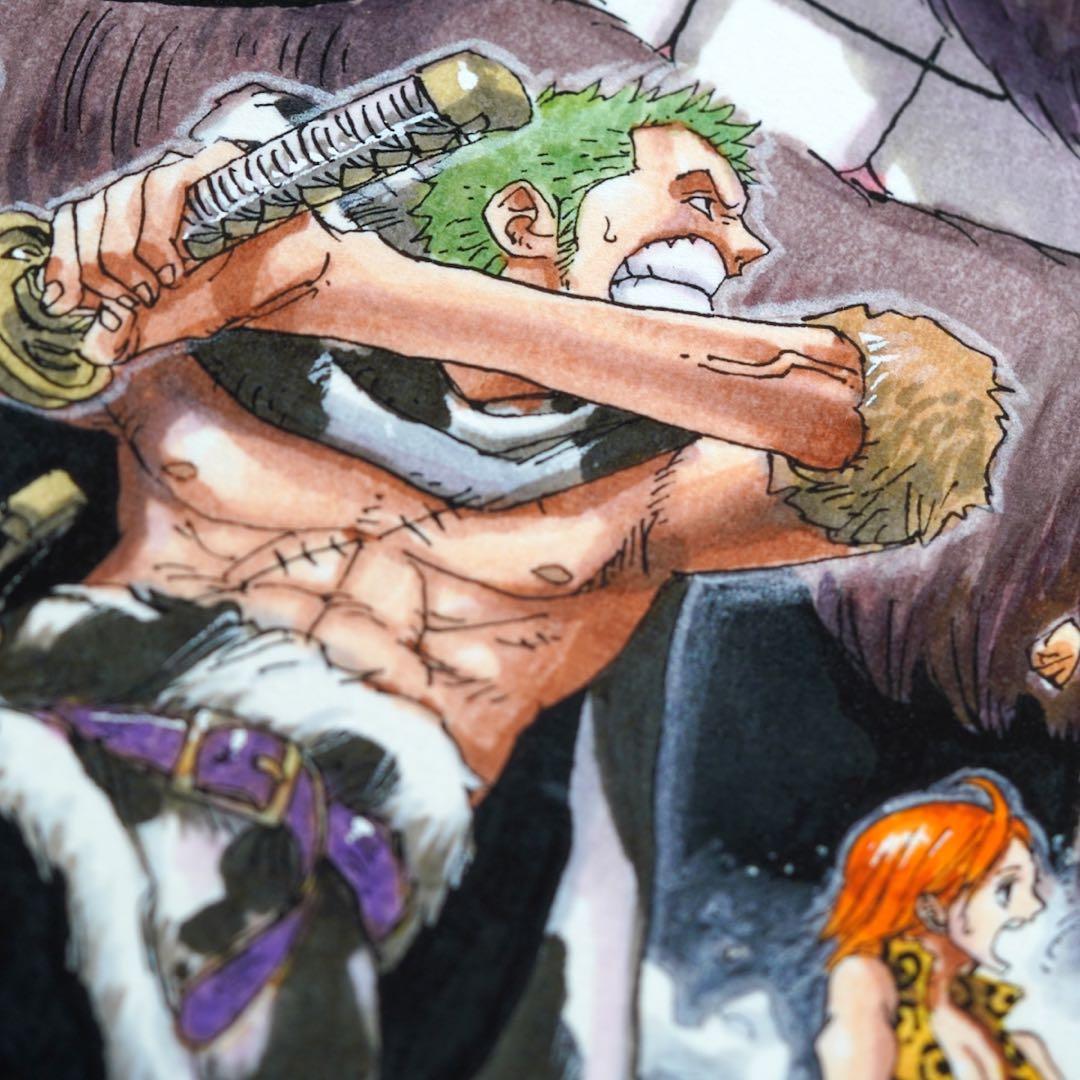 【世界20部限定複製原画】ONE PIECE / Mammoth