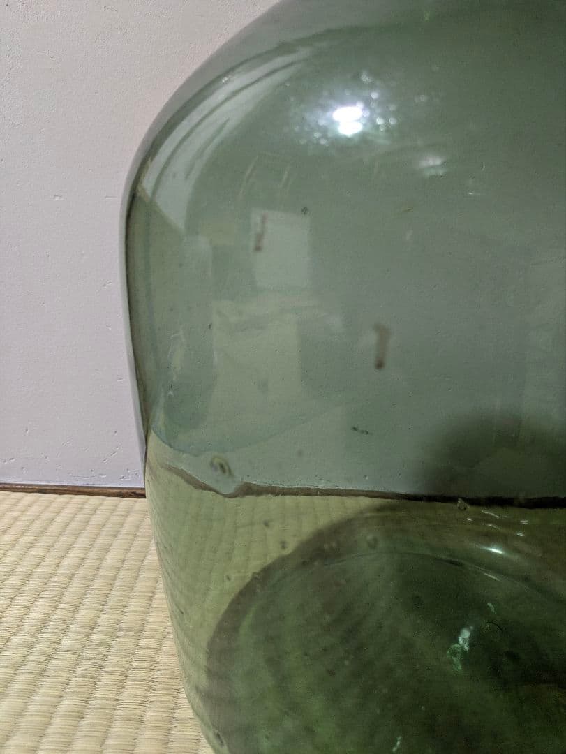 デミジョンボトル　アンティーク　花瓶　フラワーベース