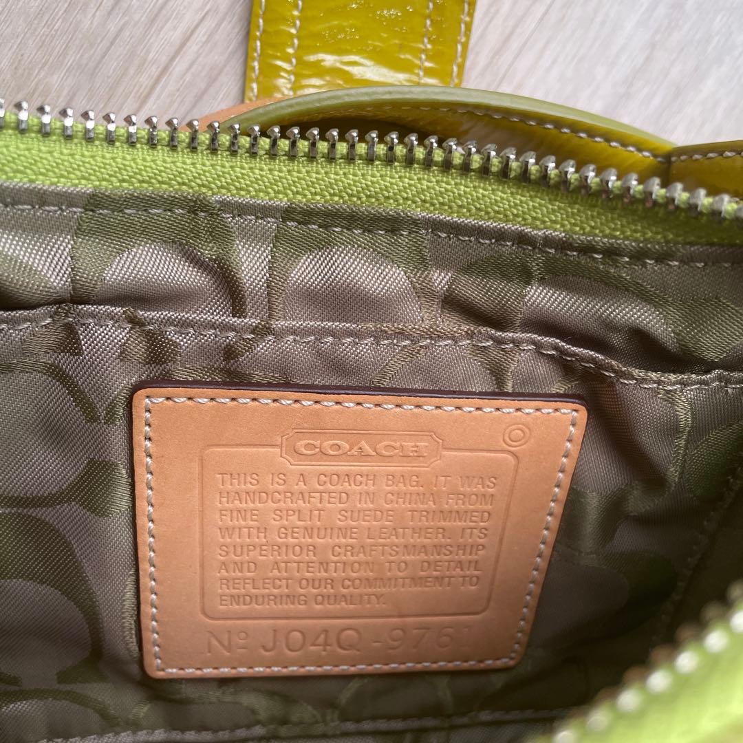 COACH ハラコ　ミニショルダーバッグ