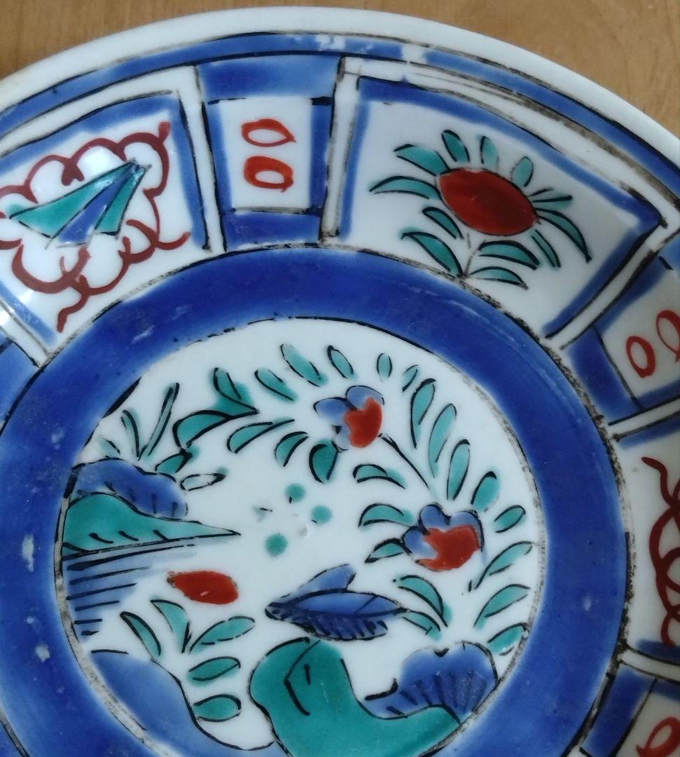 初期柿右衛門　芙蓉手　初期赤絵