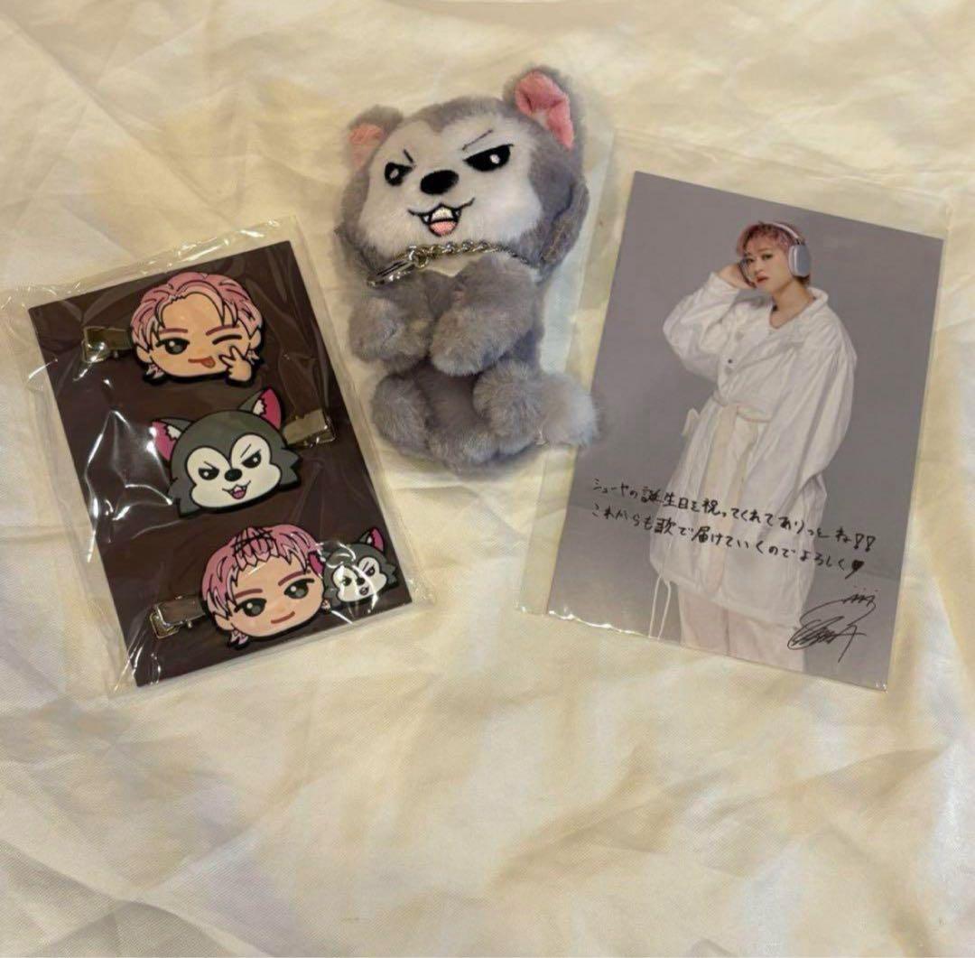 超特急 シューヤ生誕しゅがる マスコット ヘアクリップ