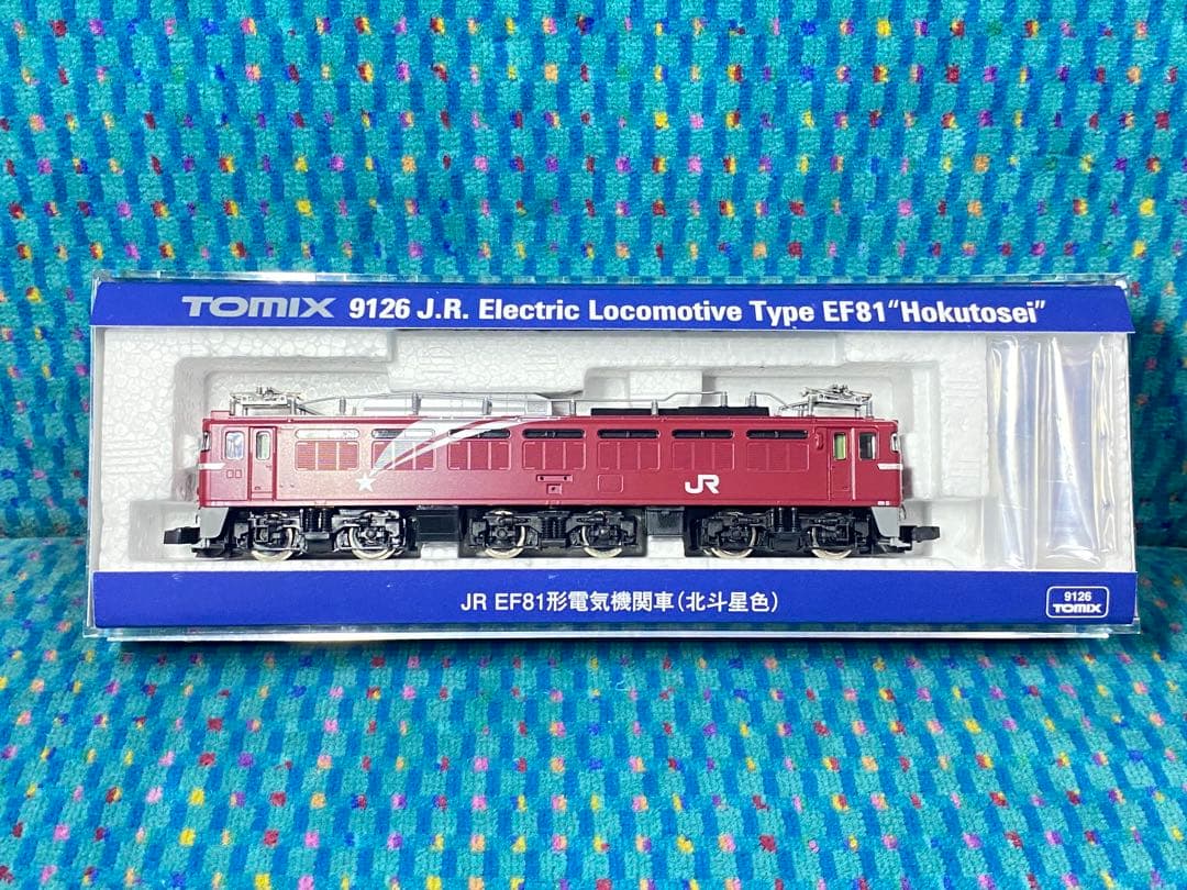 TOMIX トミックス　9126　JR EF81形 電気機関車(北斗星色)