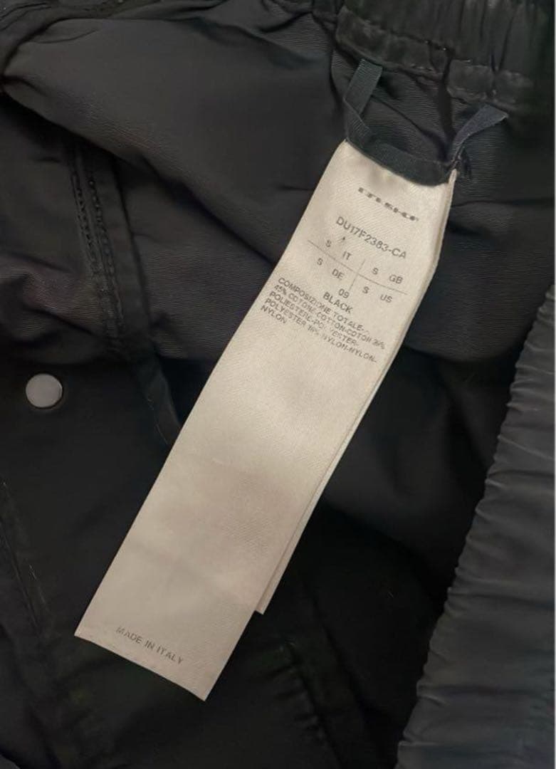 バ*】様 RickOwens DRKSHDW 17FW Cargo Pods