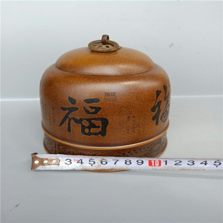 正統宜興紫砂福紫砂タンク手作り茶タンク茶器