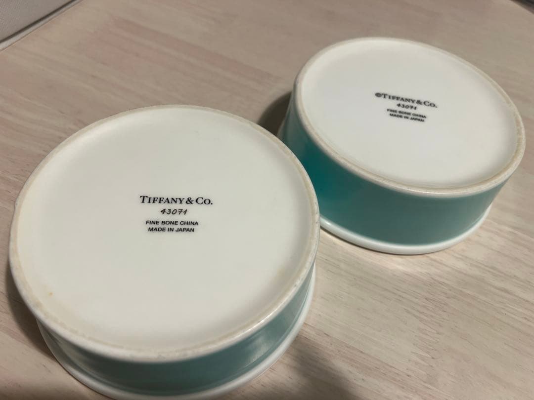 Tiffany & Co. 猫用食器 2個セット