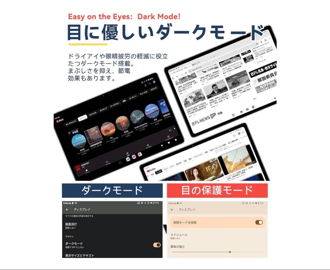 Androidタブレット 11インチ 　SVITOO