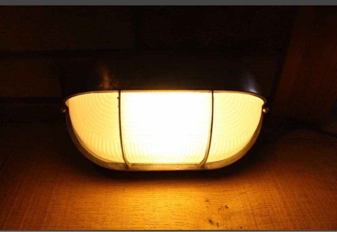 インダストリアルビンテージマリンランプ アンティーク船舶 照明 壁掛けライト