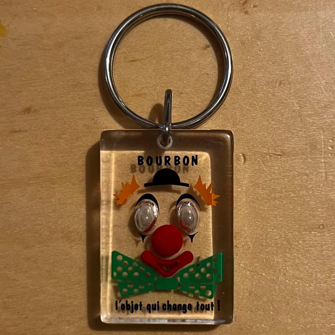 ブルボンキーホルダー「BOURBON Clown」
