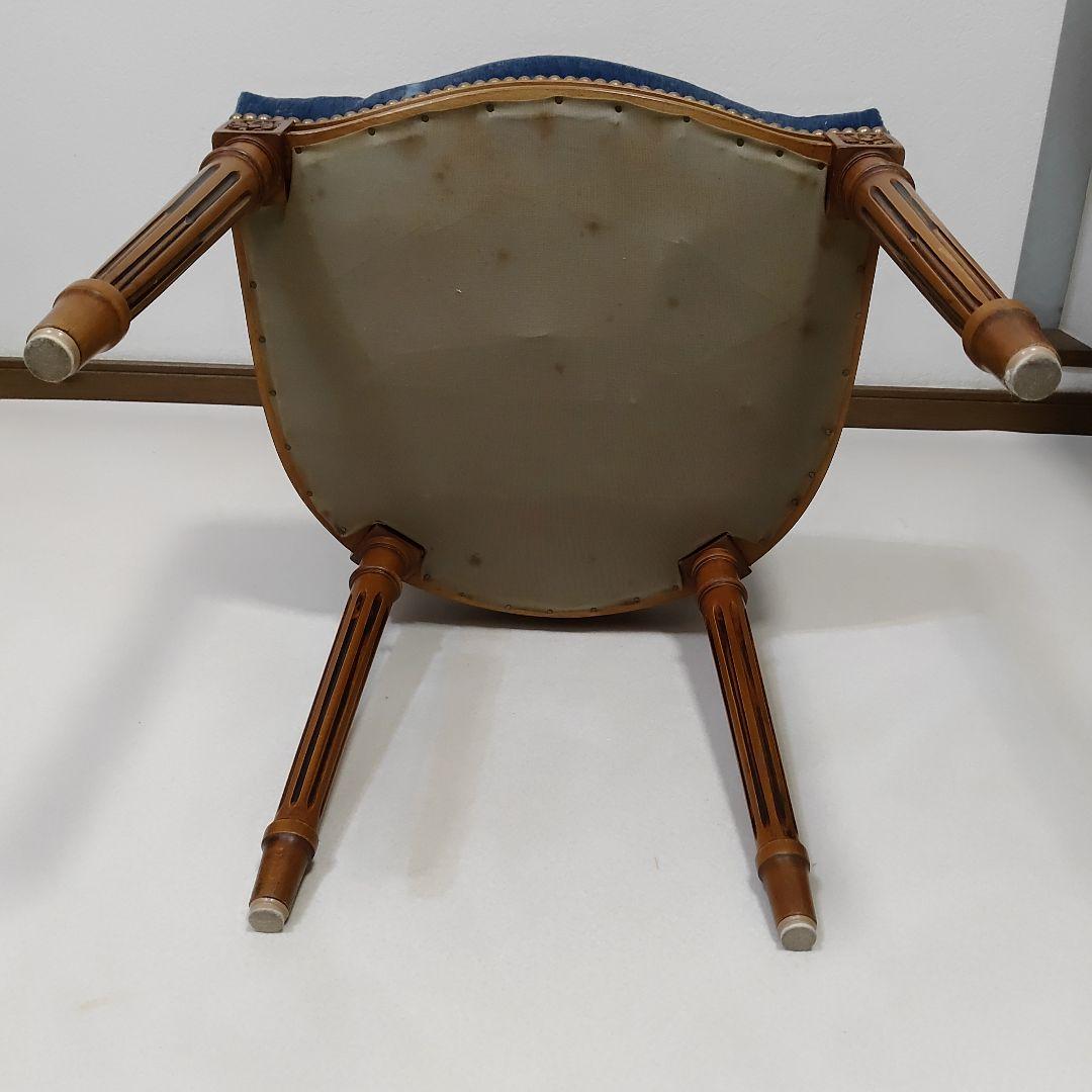 ④　1脚　France　chair　フランス　アンティーク　チェア　匿名配送