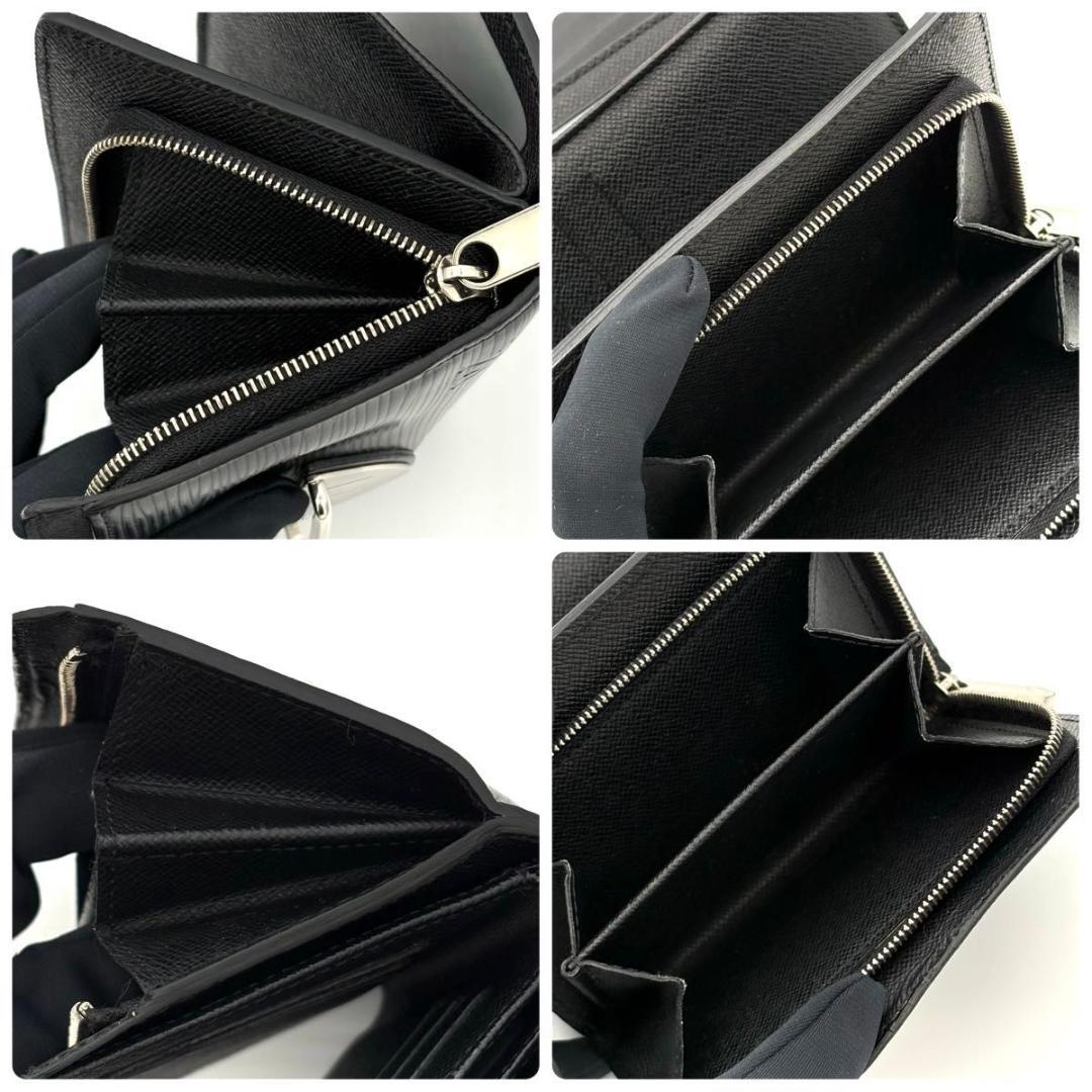 ルイヴィトン 折財布 エピ ノワール ポルトフォイユ ジョイ ブラック 2312