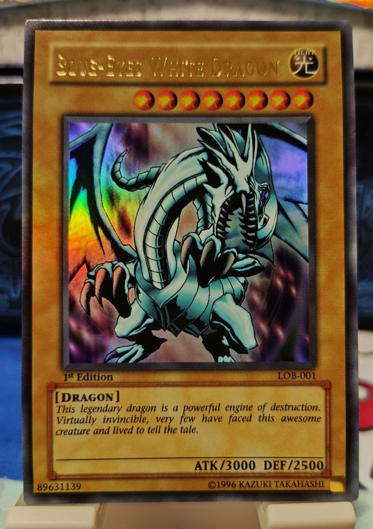 遊戯王 ブルーアイズホワイトドラゴン 1st Edition LOB