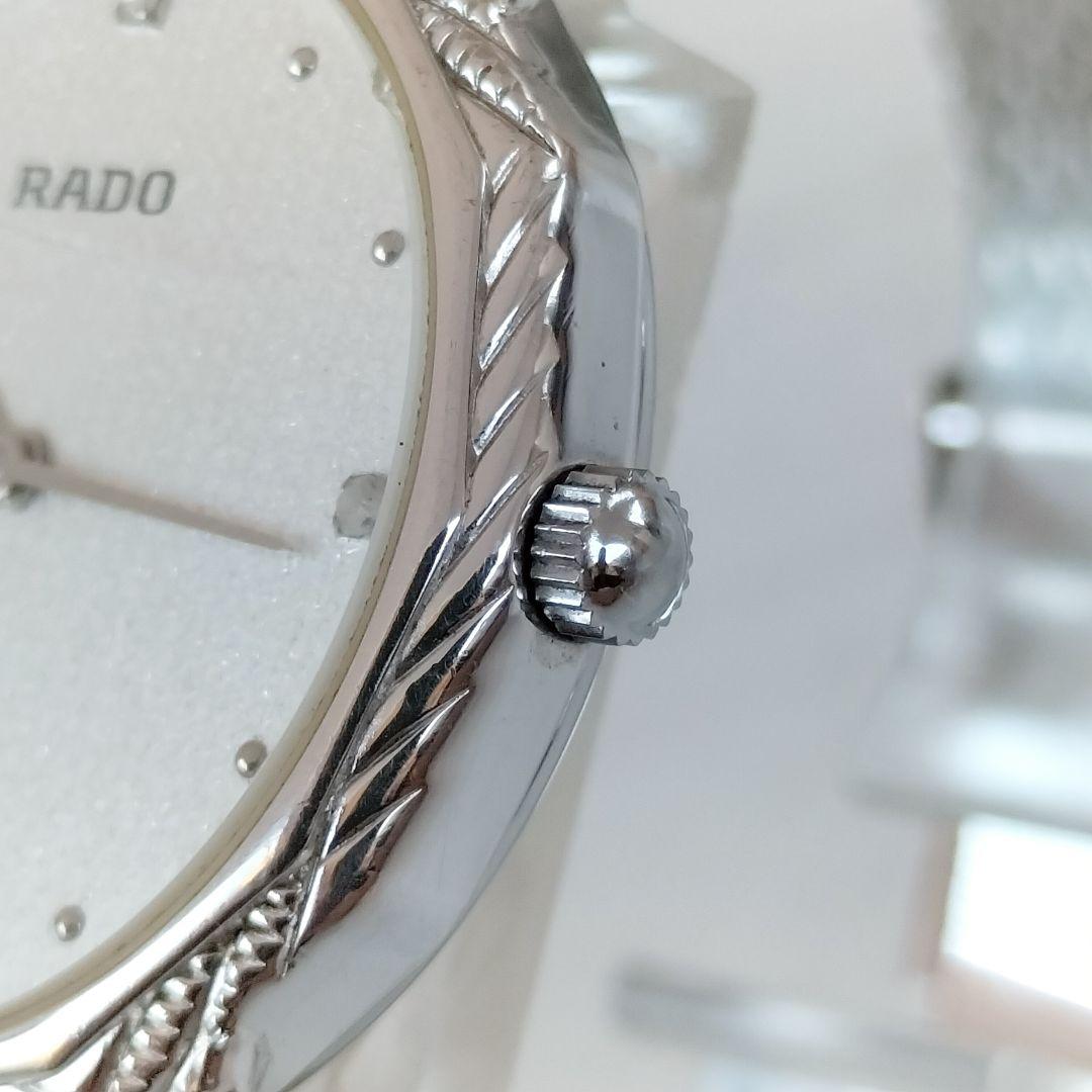 RADO　メンズ　121.3638.2L　4Pダイア クオーツ稼働品