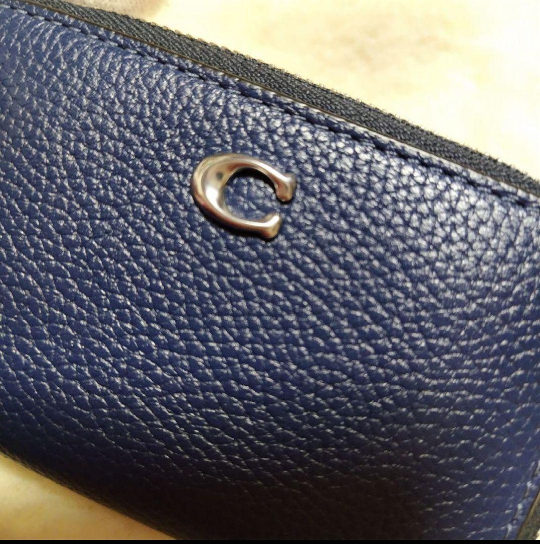 【限定セール！】COACH　ケース　小銭入れ ラウンドジップ　カードケース