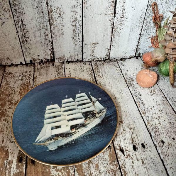 1979 ヴィンテージ ノリタケ 日本陶器 ダイヤモンドコレクション 初代海王丸