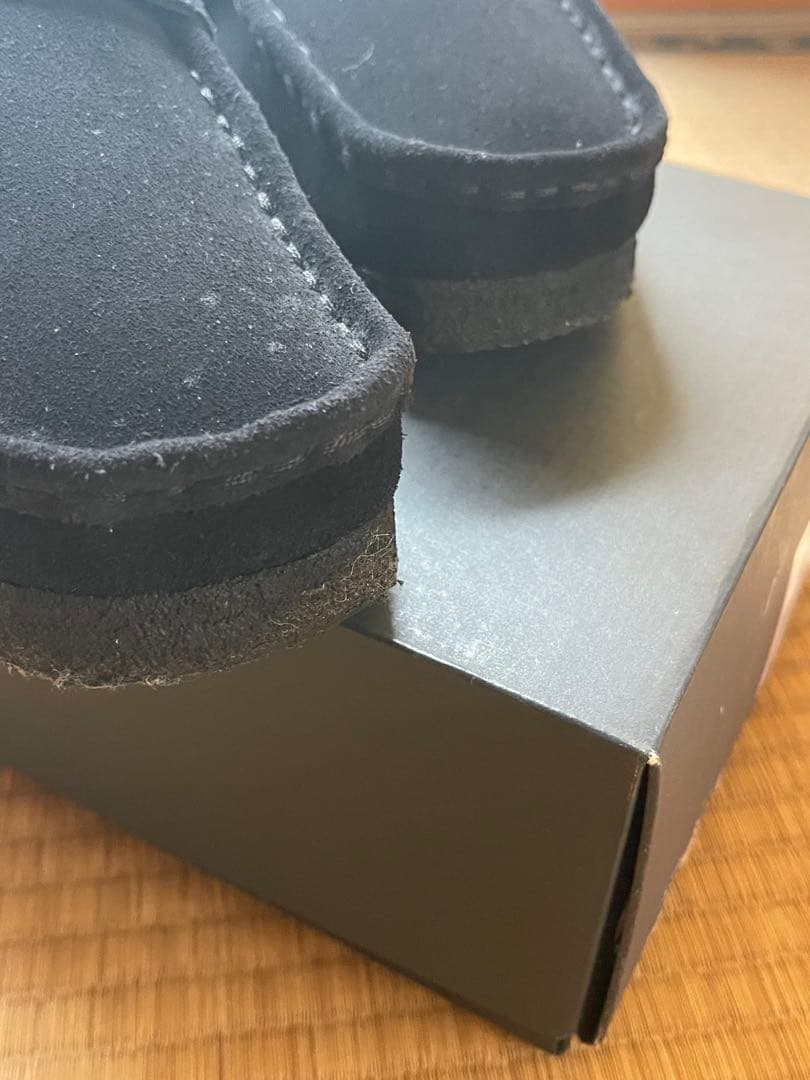 【値下】UA別注 クラークス Wallabee スェードモンク