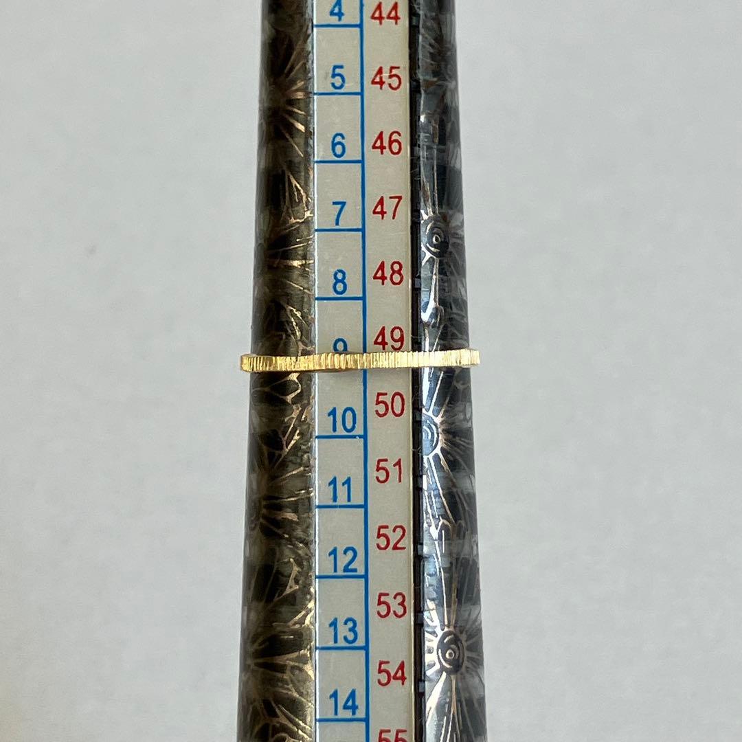 K18 18金　9号　リング　13