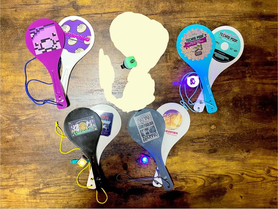 【点灯確認済・9個セット】しゃもじ　ライト　ずっと真夜中でいいのに　ずとまよ