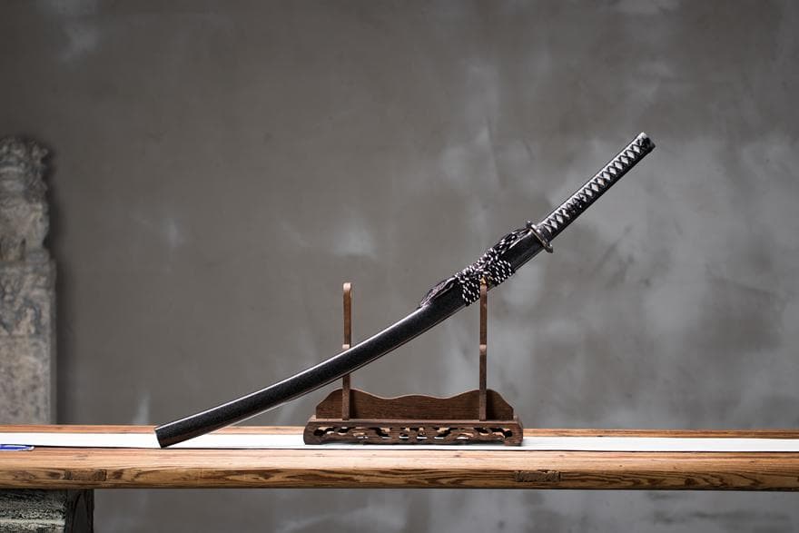 まげがた太刀 日本刀 模造刀 居合刀 武士道 武蔵 鑑賞用 手鍛造打