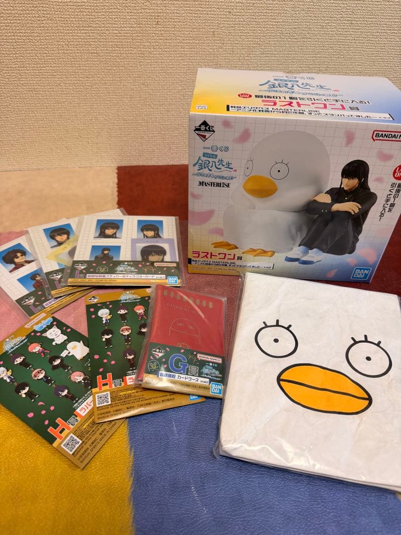 銀魂 一番くじ 3年Z組 銀八先生　ラストワン　桂&エリザベス 下位賞付き