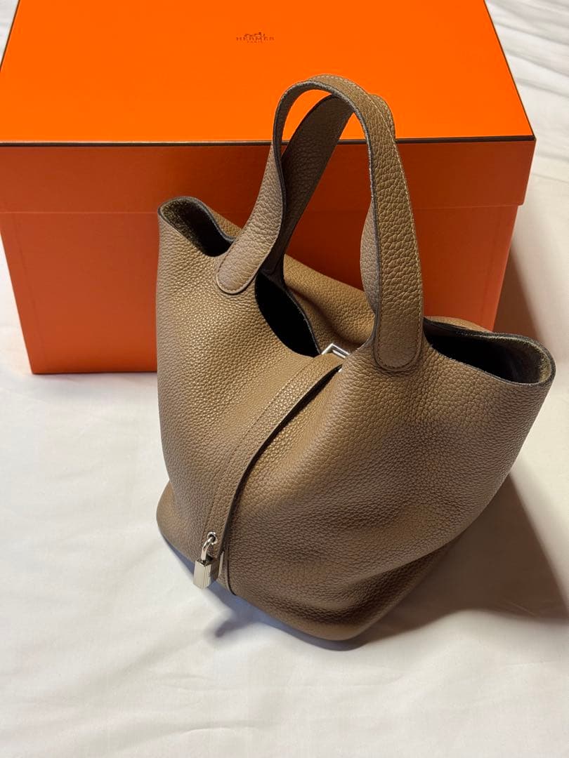 【専用】エルメス　ピコタンロックMM トープ