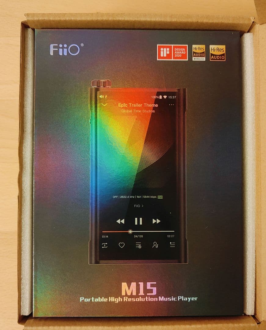 Fiio M15 デジタルオーディオプレーヤー　フィーオ　DAP