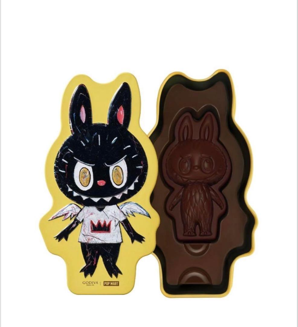 【海外限定❣️】ポップマート♡ラブブ Labubu × GODIVA ♡コラボ缶
