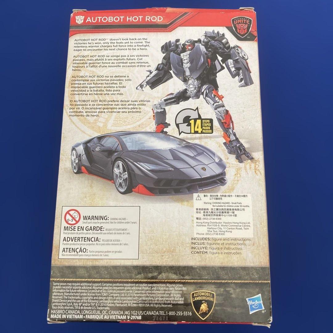 TRANSFORMERS AUTOBOT HOT ROD フィギュア