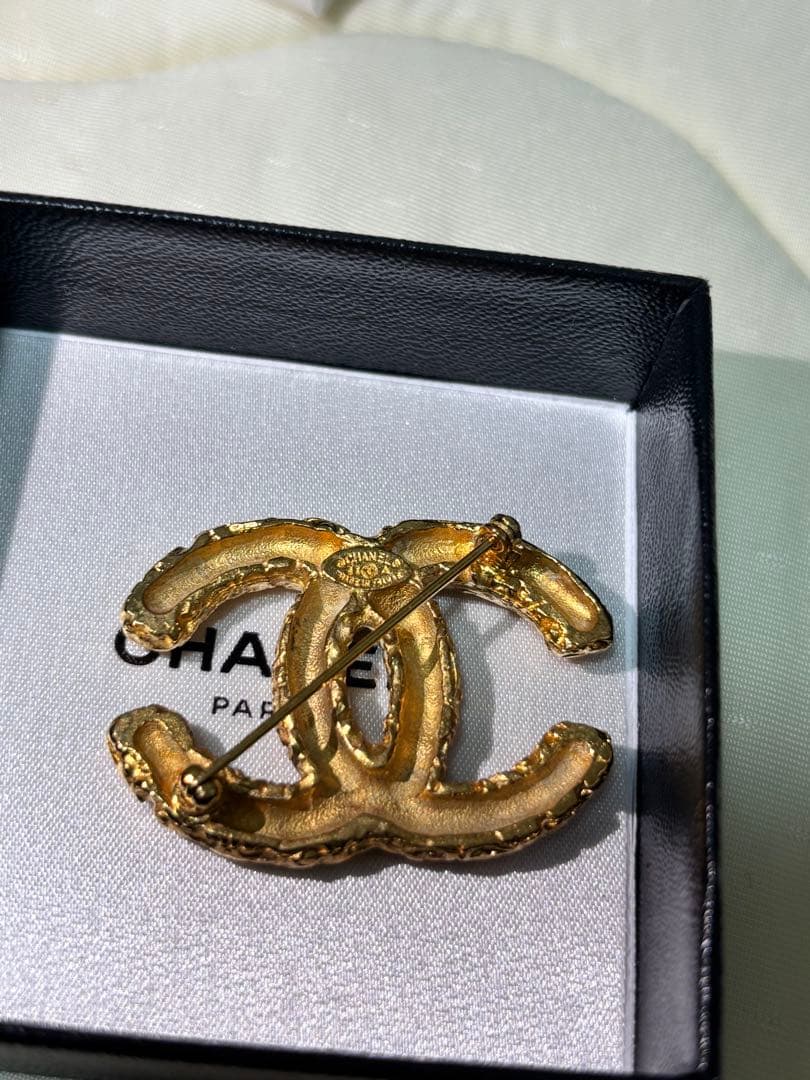 【最終価格♡】CHANEL シャネル ブローチ 溶岩 ココマーク 93A