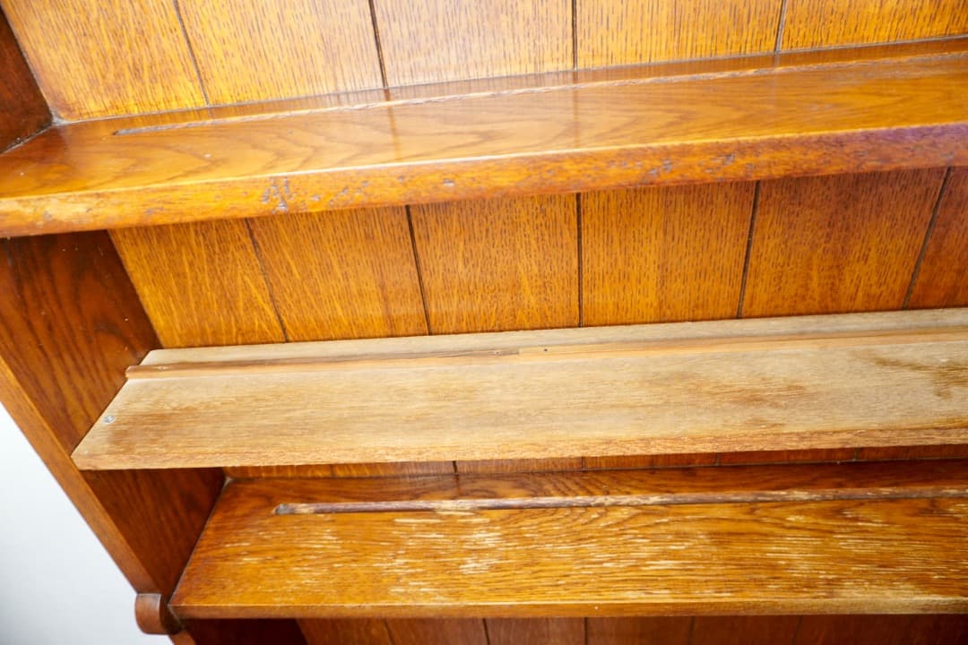 イギリス アンティーク 食器棚 カップボード H210cm