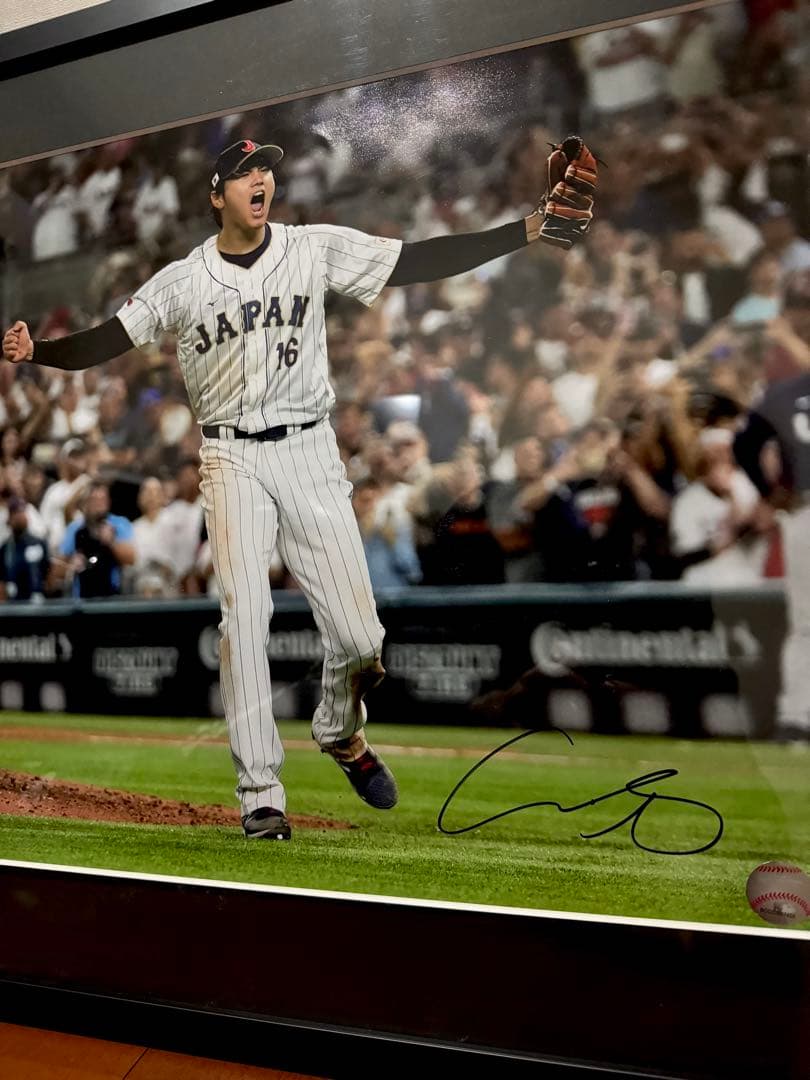 【まっつんさん。専用】大谷翔平 WBC特大写真 MLBホログラム ドジャース入団