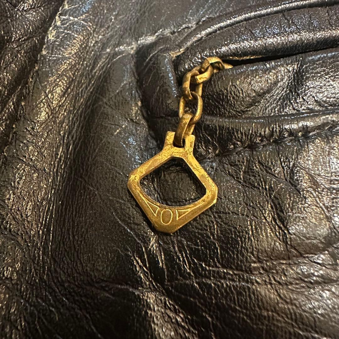 9*7様 50's BATES ブラック シングルライダースジャケット