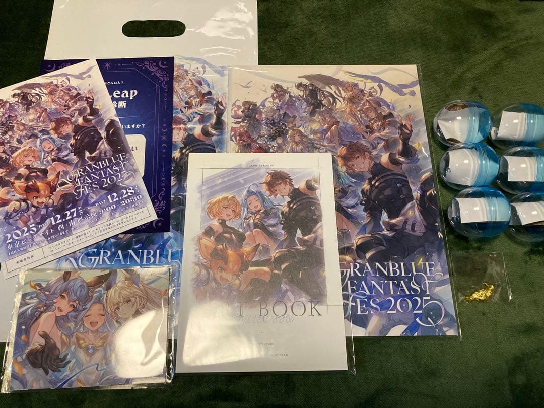 グラブルフェス2025 リーフレット・イベント景品 ・パンフレットセット