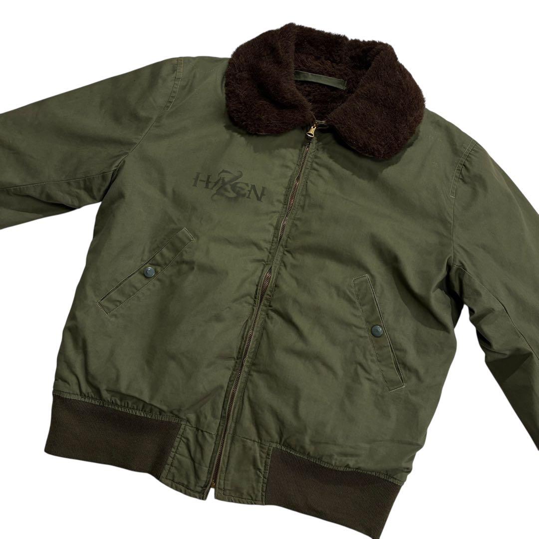 50s B-15 フライトジャケット ステンシル ハーケンクロイツ 卍