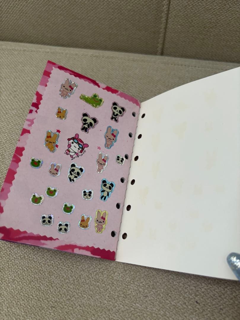 平成レトロ　シールブック　シール帳　うさぎ　当時品